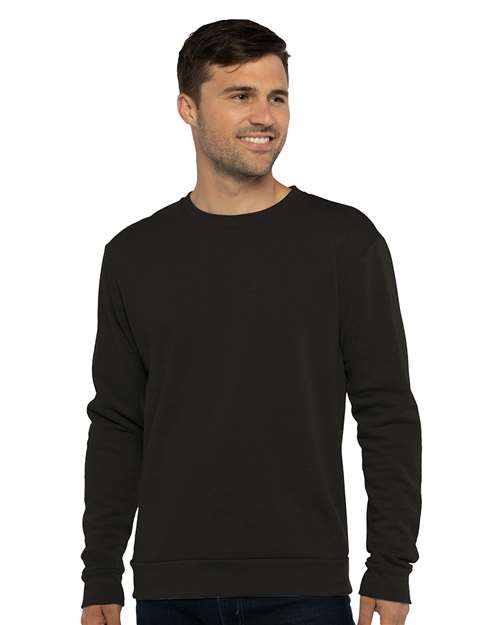 Unisex Malibu Crewneck Sweatshirt — Heather Black