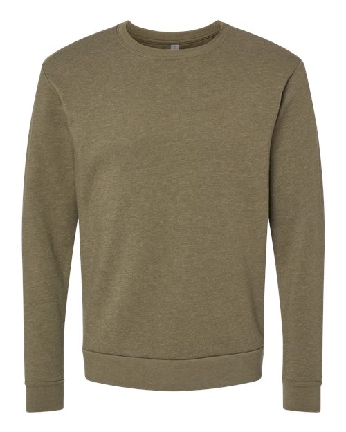 Unisex Malibu Crewneck Sweatshirt — Heather Military Green