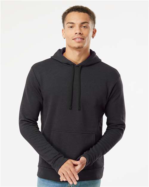 Unisex Malibu Hoodie Sweatshirt — Heather Black