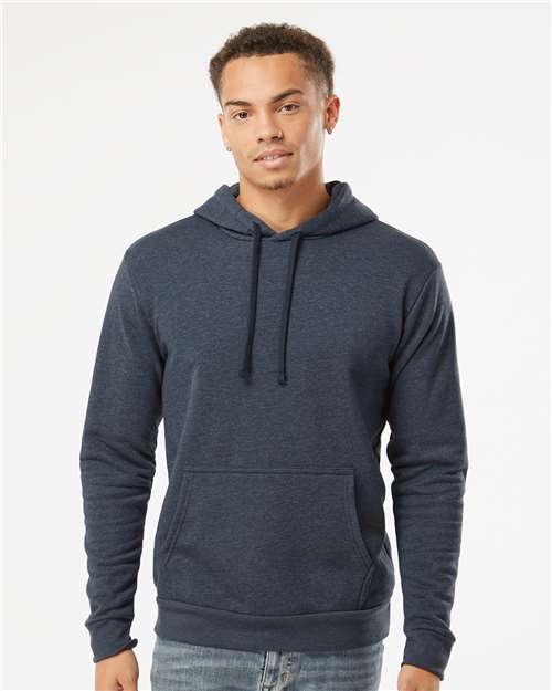 Unisex Malibu Hoodie Sweatshirt — Heather Midnight Navy