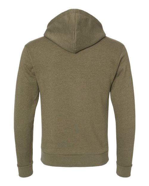 Unisex Malibu Hoodie Sweatshirt — Heather Military Green