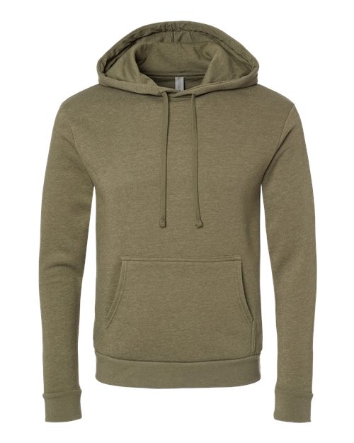 Unisex Malibu Hoodie Sweatshirt — Heather Military Green