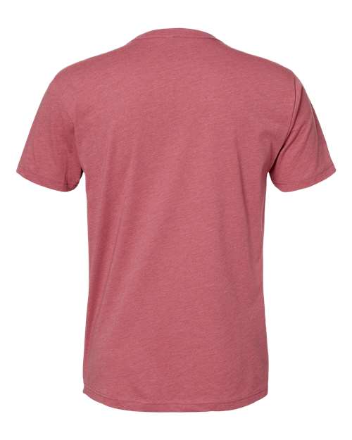 Unisex CVC Tee — Heather Mauve