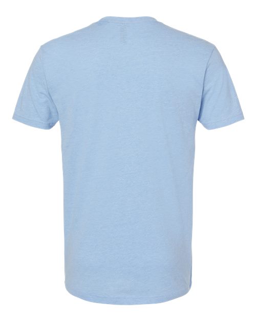 Unisex CVC Tee — Heather Columbia Blue
