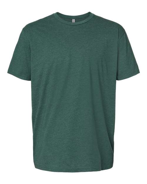 Unisex CVC Tee — Heather Forest Green