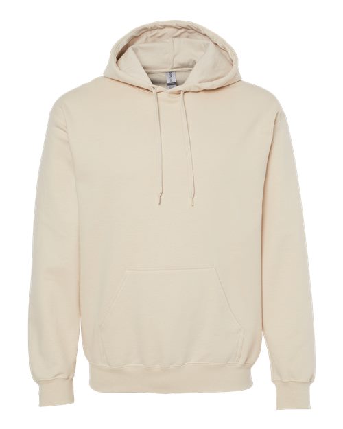 Unisex Softstyle® Midweight Hooded Sweatshirt — Sand