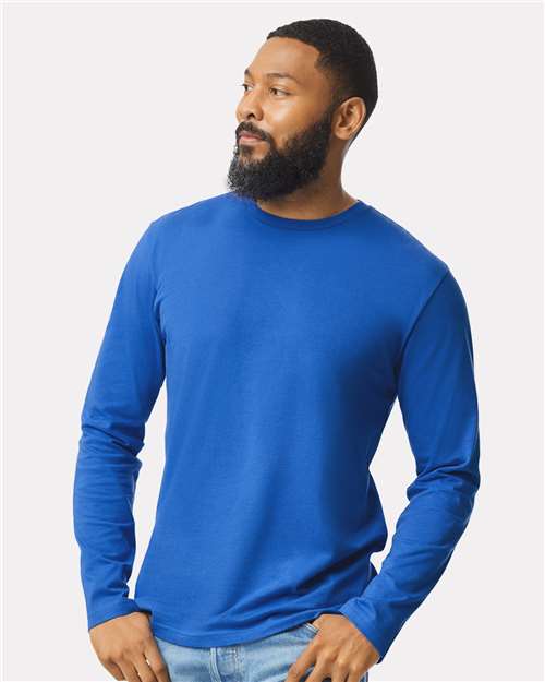 Unisex Softstyle® Long Sleeve T-Shirt — Royal