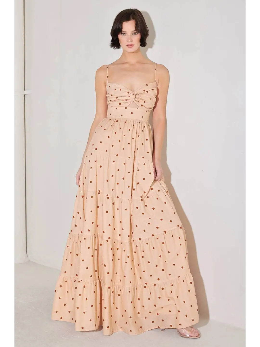 Printed woven dress