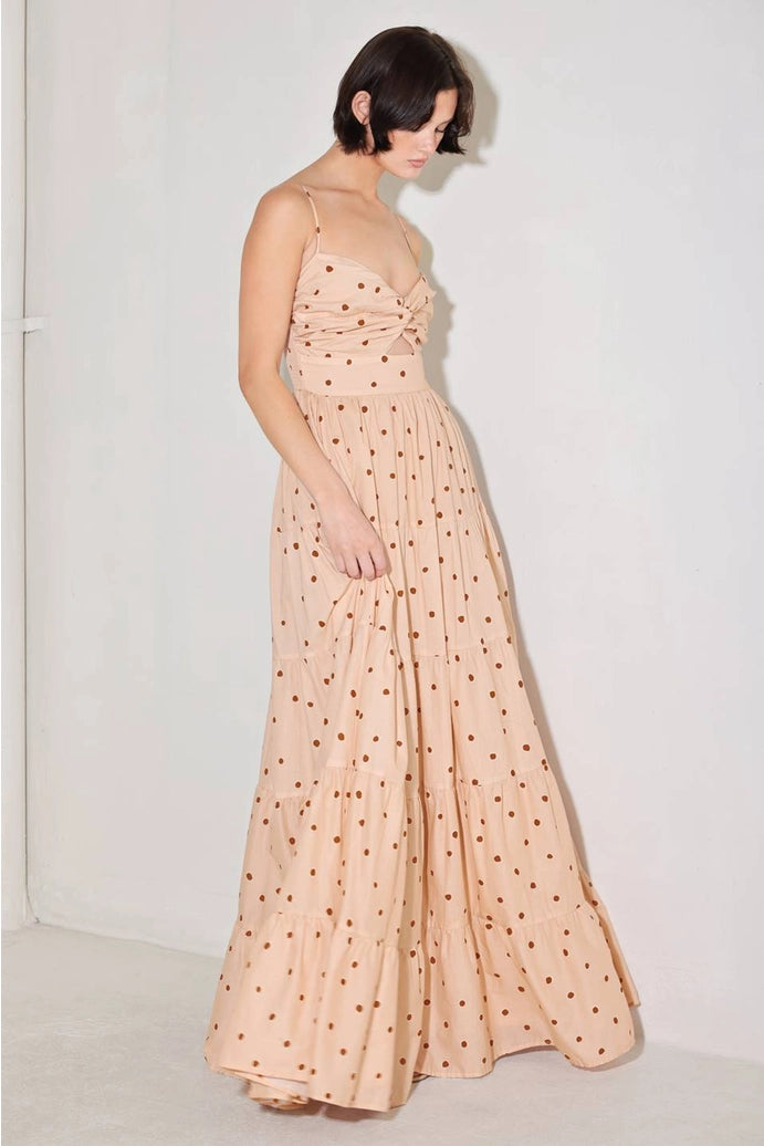 Printed woven dress