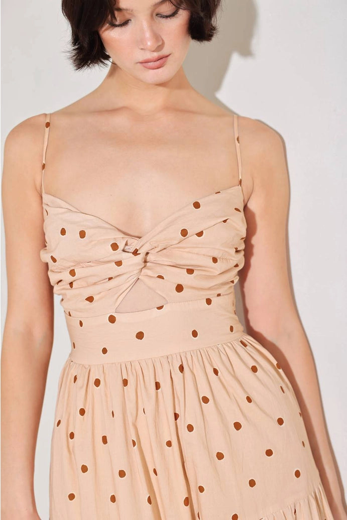 Printed woven dress
