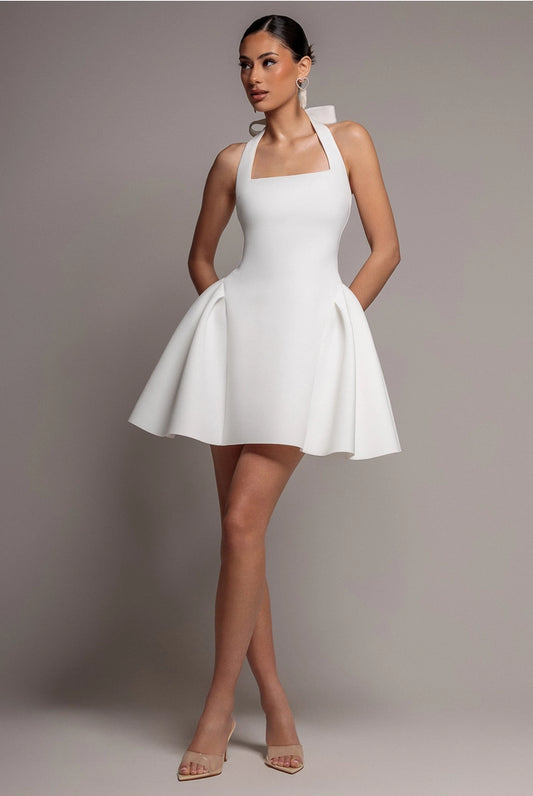 Corset Fit Mini Dress