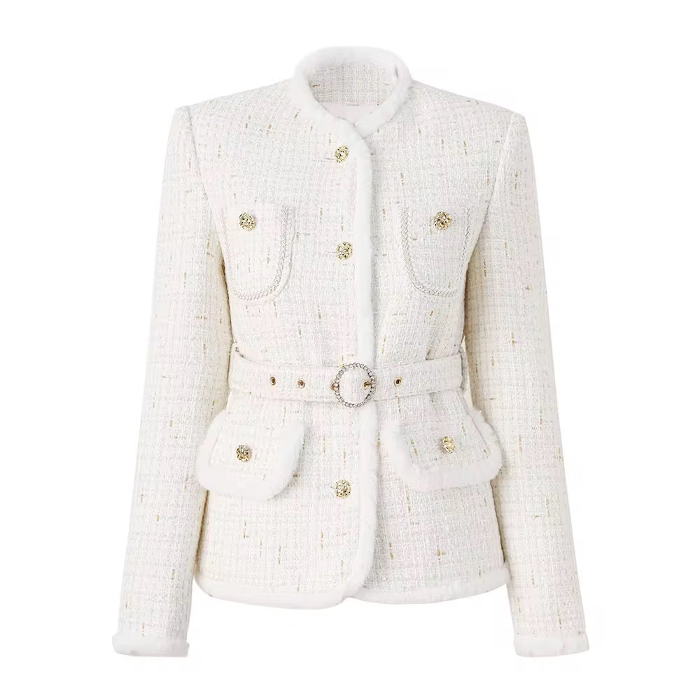 Mia belted jacket
