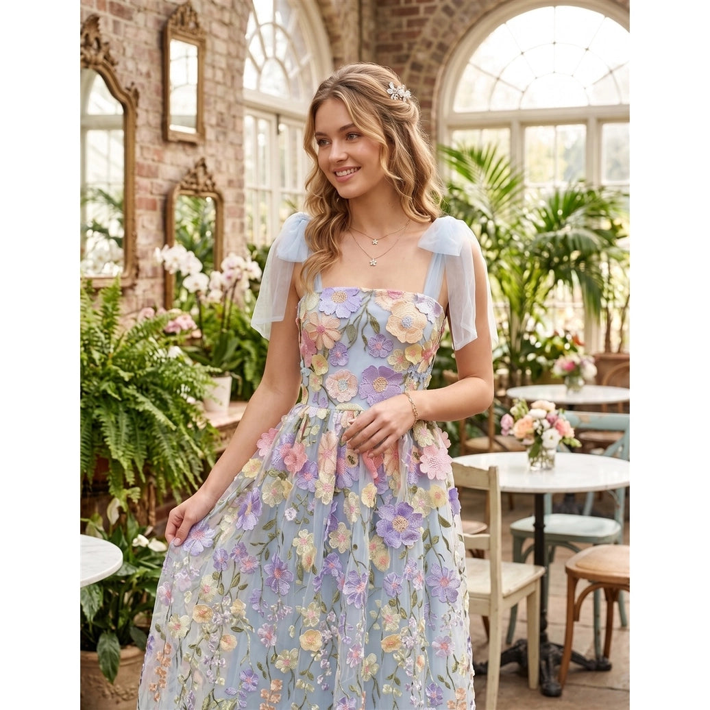 ETHEREAL GARDEN BLOOM DRESS