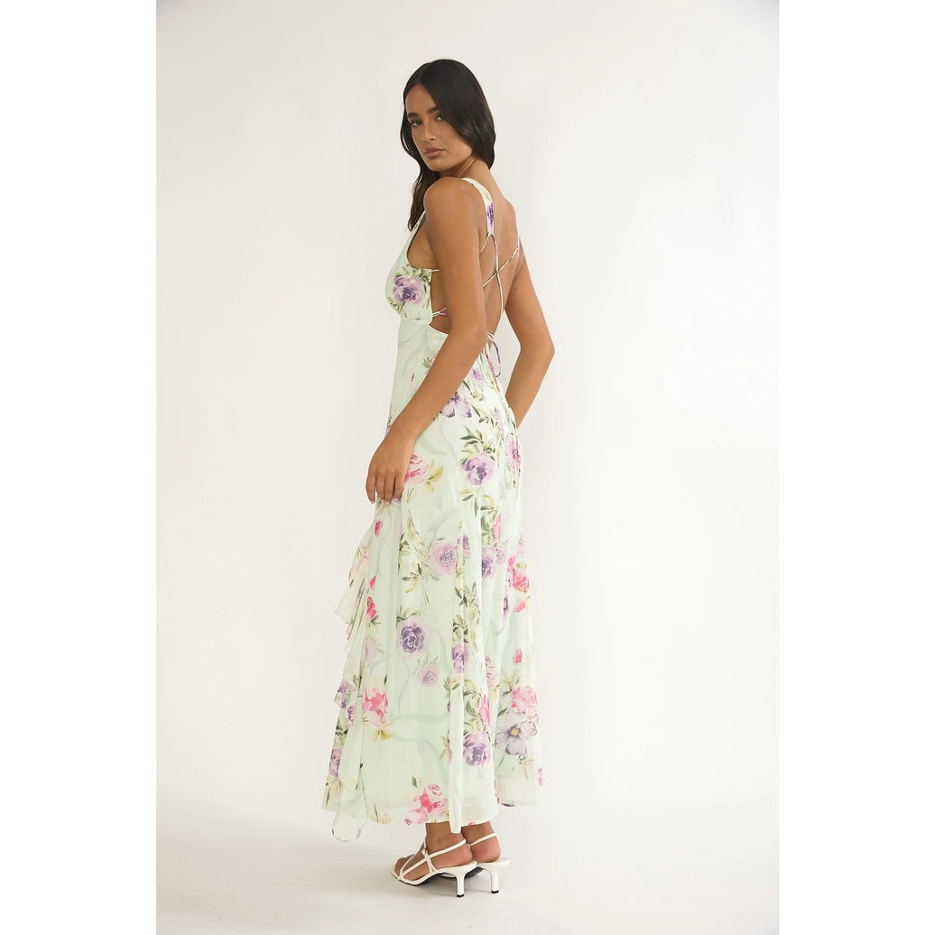 Floral Bodice Maxi