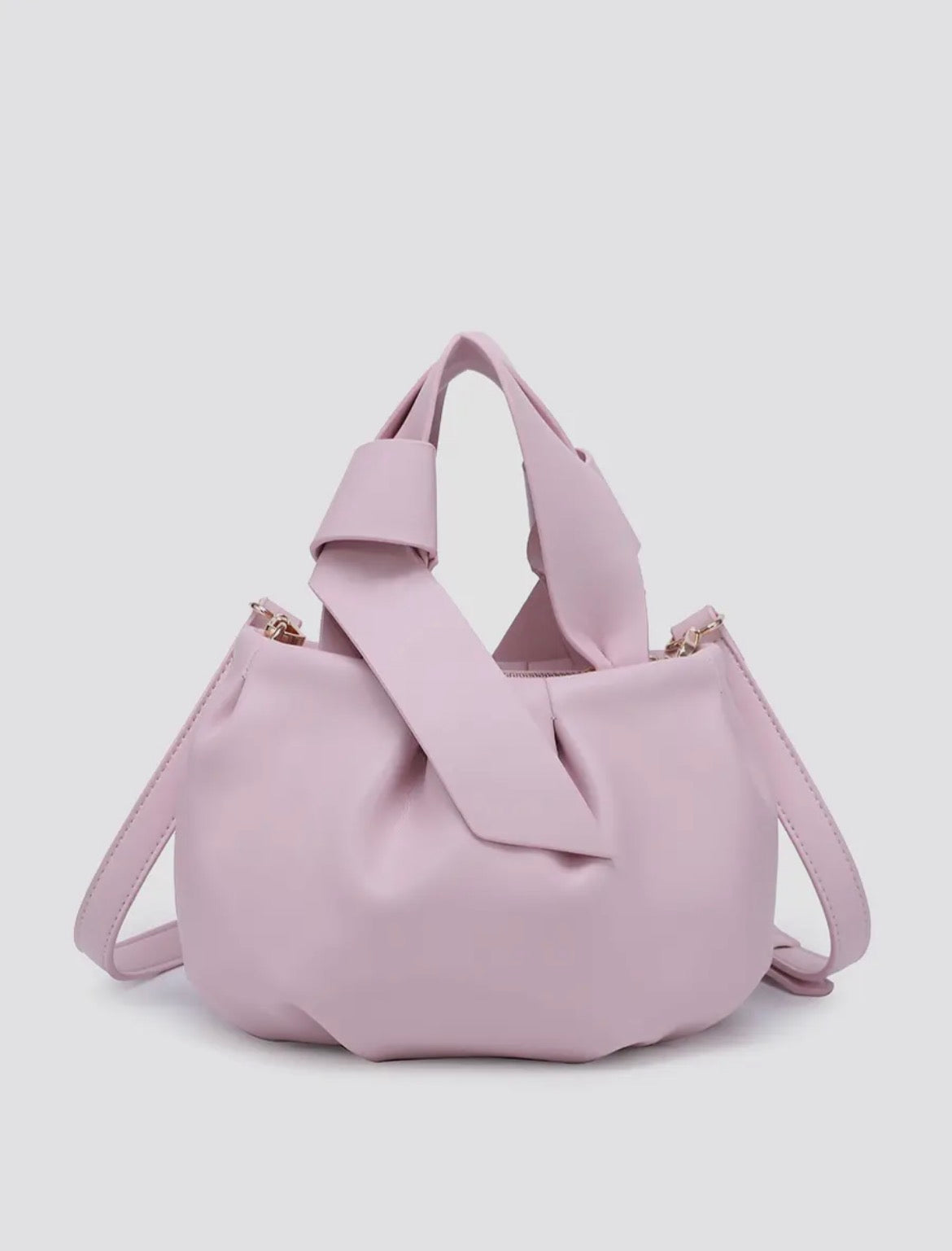 Beck pleated bucket bag