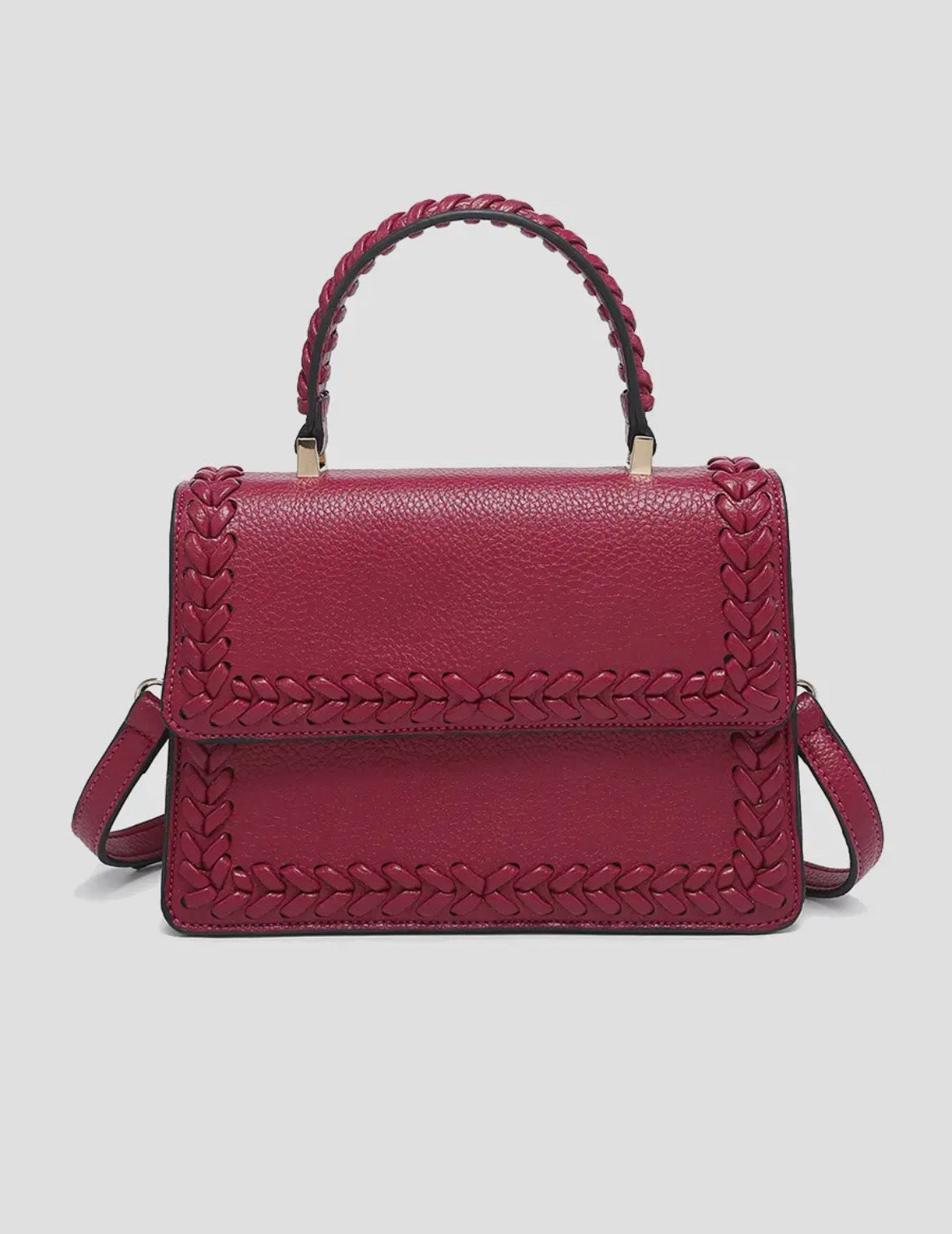 Lanier whipstitch bag