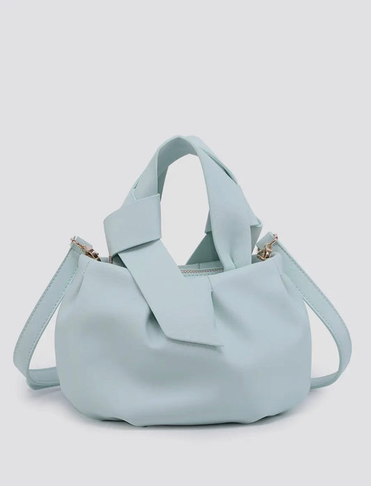 Beck pleated bucket bag