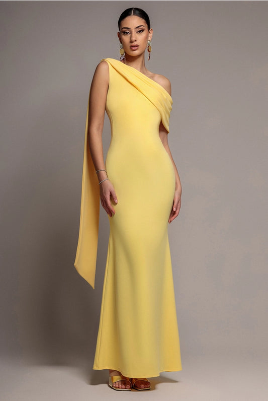Goddiva Sash Maxi Dress