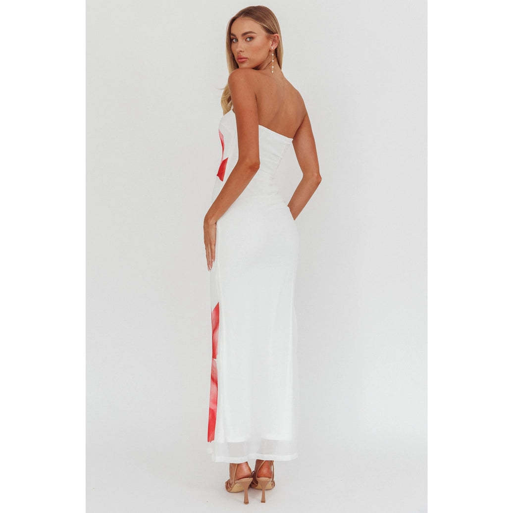 Large Bloom Maxi Dress