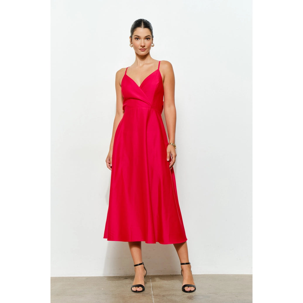 Satin Olivia dress