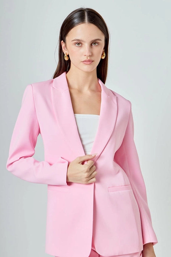 Single-Breasted Blazer