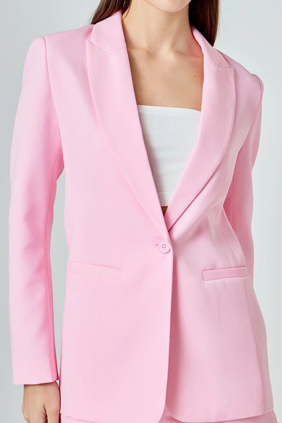 Single-Breasted Blazer