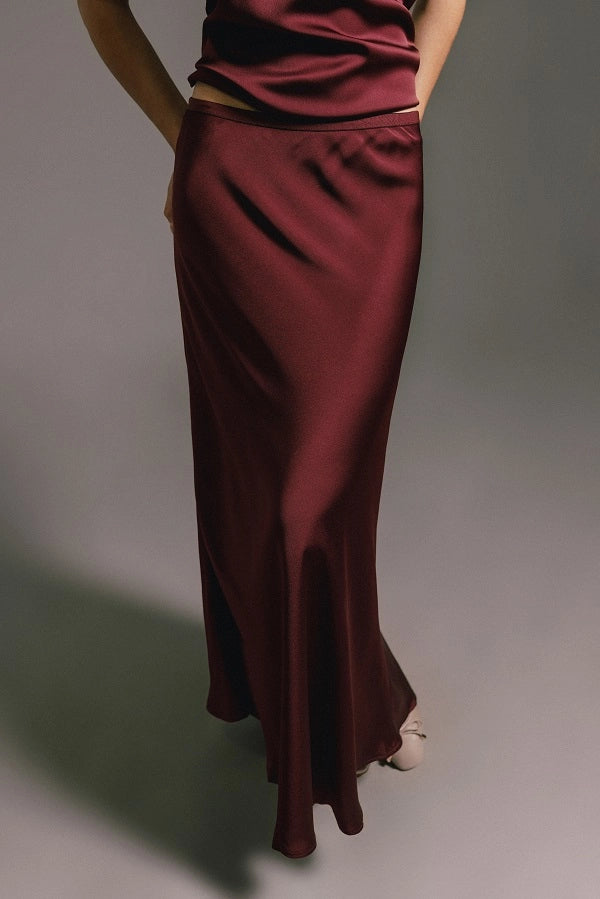 Lanidor satin skirt
