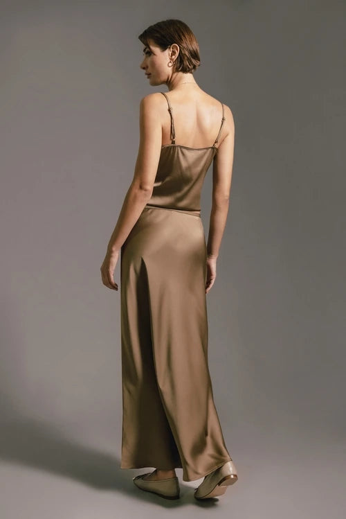 Lanidor satin skirt