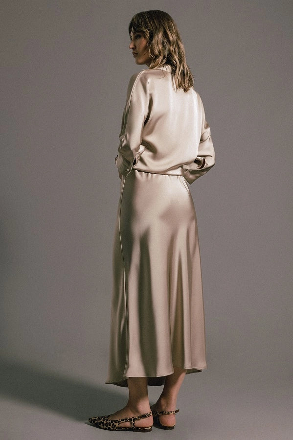 Lanidor satin skirt
