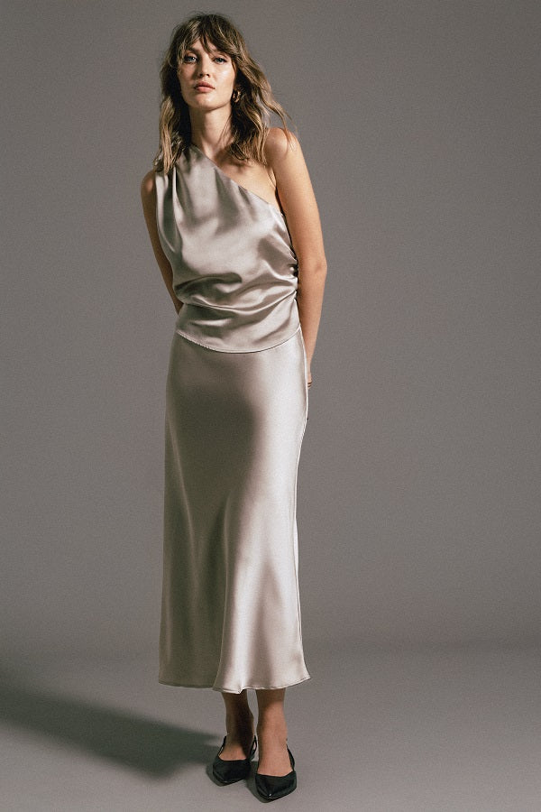 Lanidor satin skirt