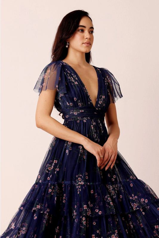 Smocked Madison tulle dress