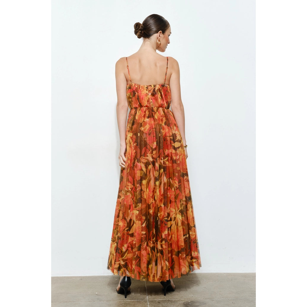 Sweat heart maxi dress