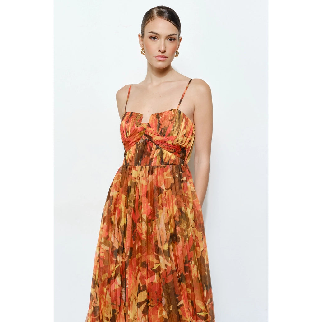 Sweat heart maxi dress