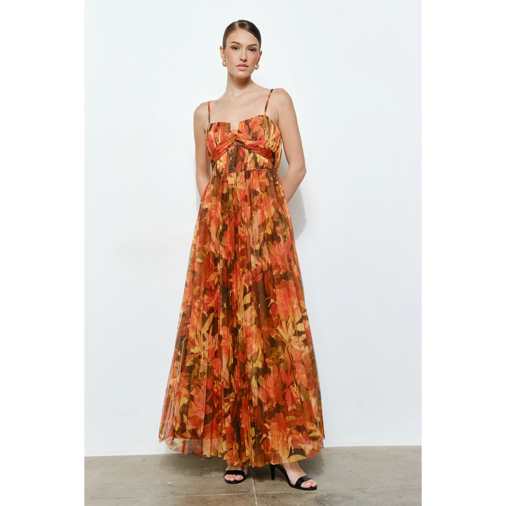 Sweat heart maxi dress