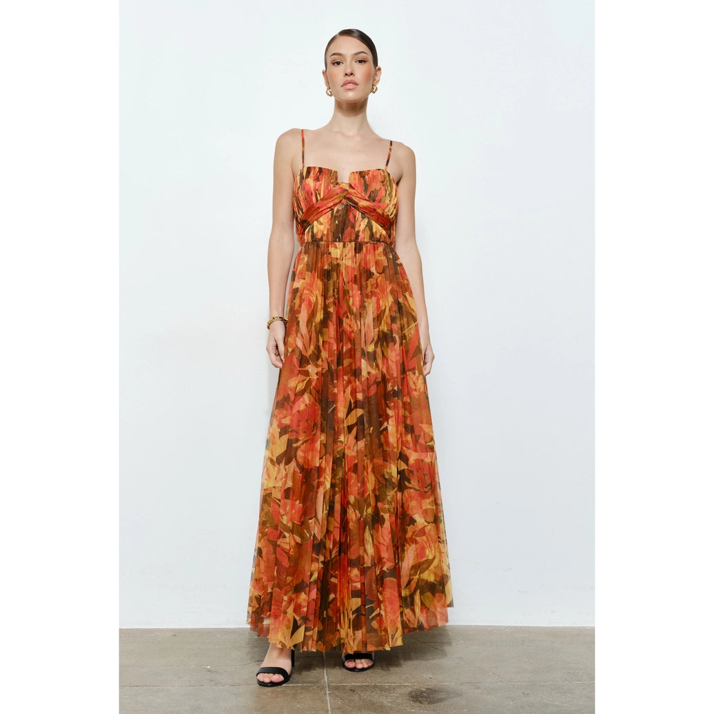 Sweat heart maxi dress