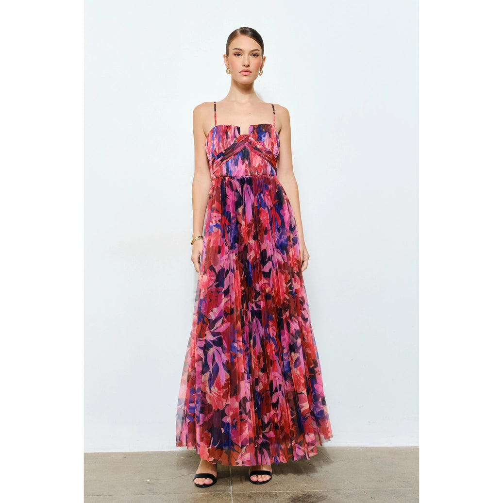 Sweat heart maxi dress