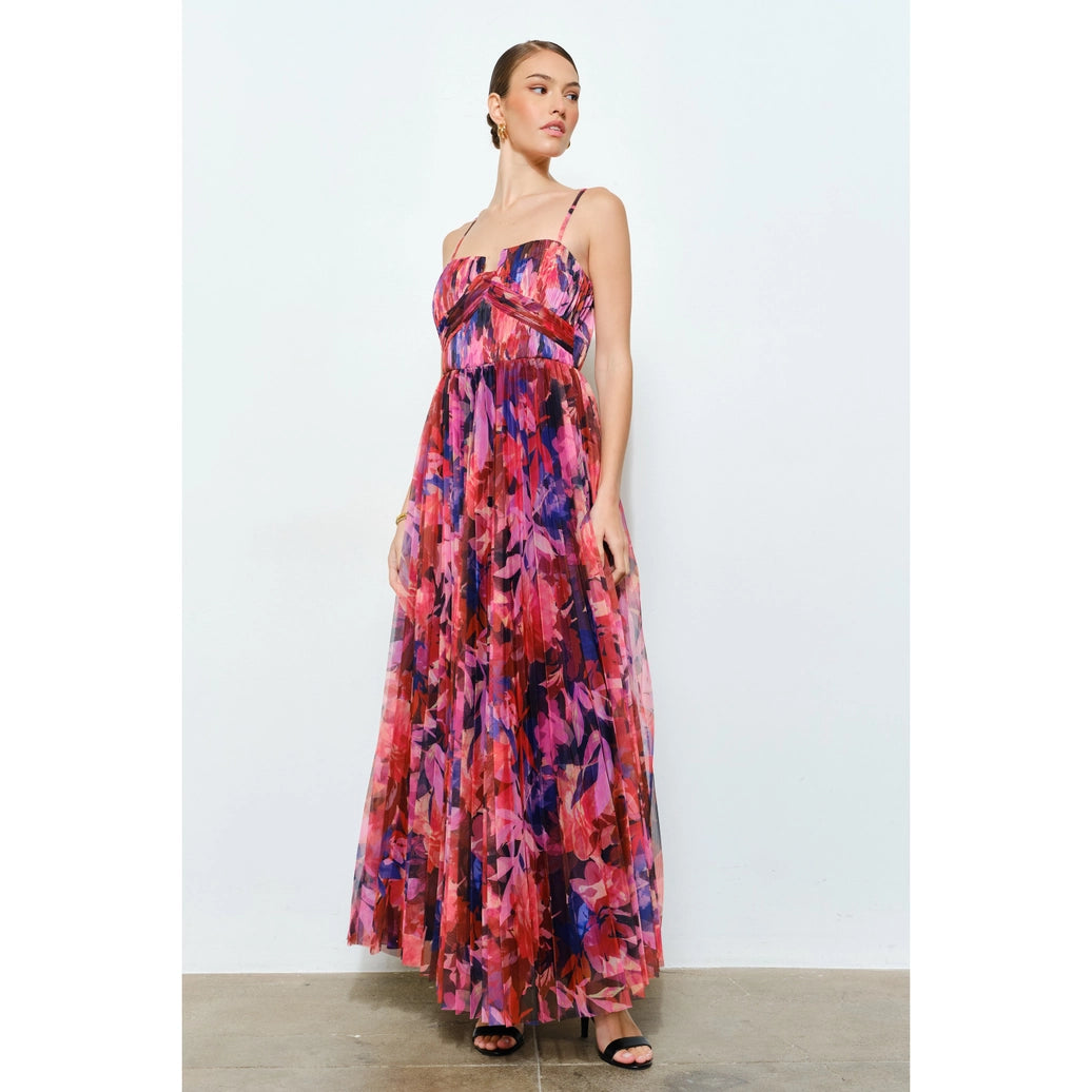 Sweat heart maxi dress