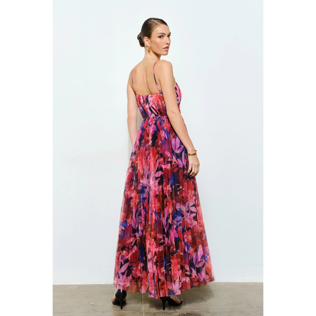 Sweat heart maxi dress