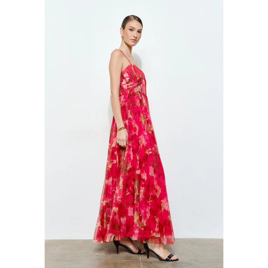 Sweat heart maxi dress