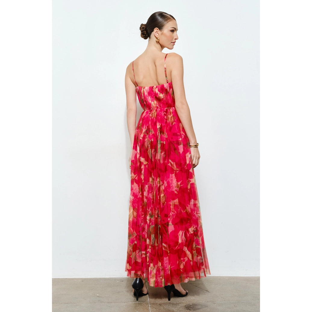 Sweat heart maxi dress