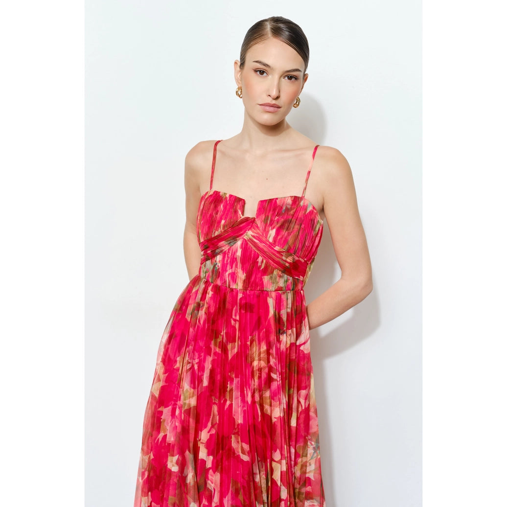 Sweat heart maxi dress