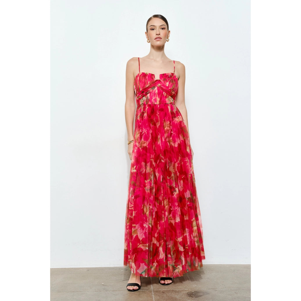 Sweat heart maxi dress