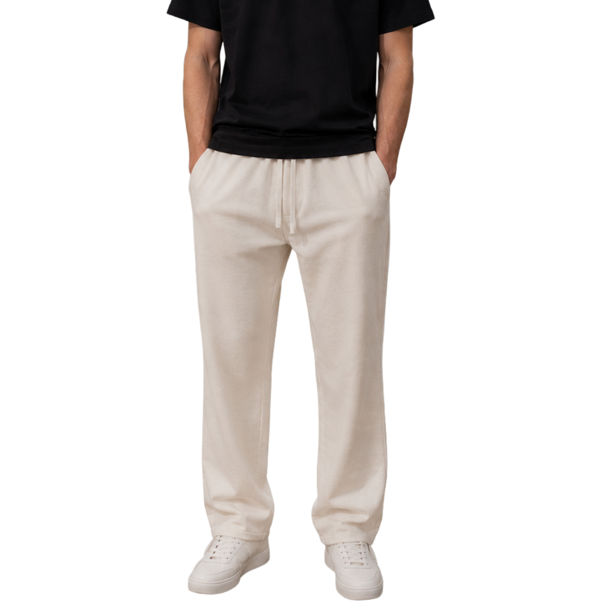 Pantalon blanc en coton — Parajumpers