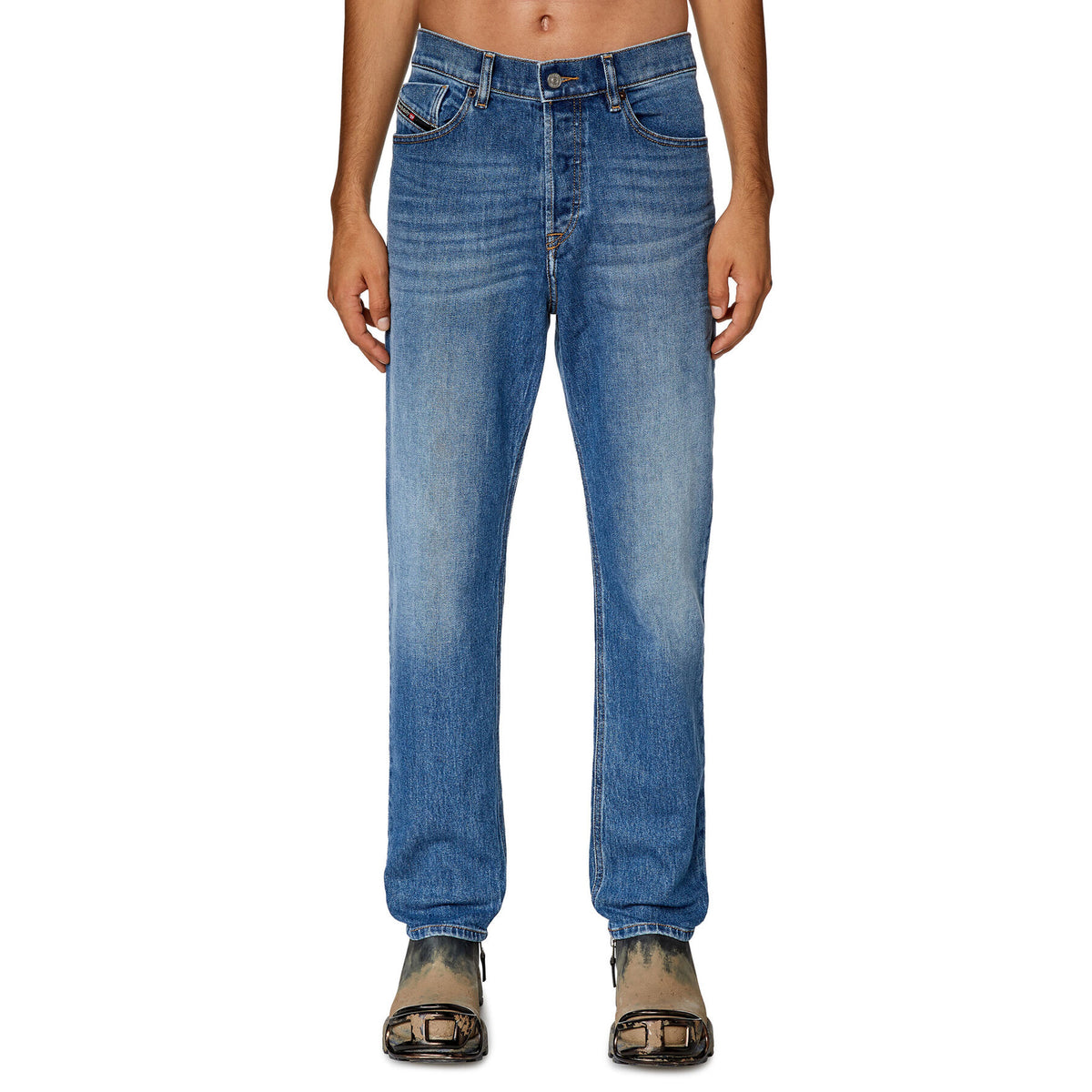 Jean D-Finning bleu délavé — Diesel