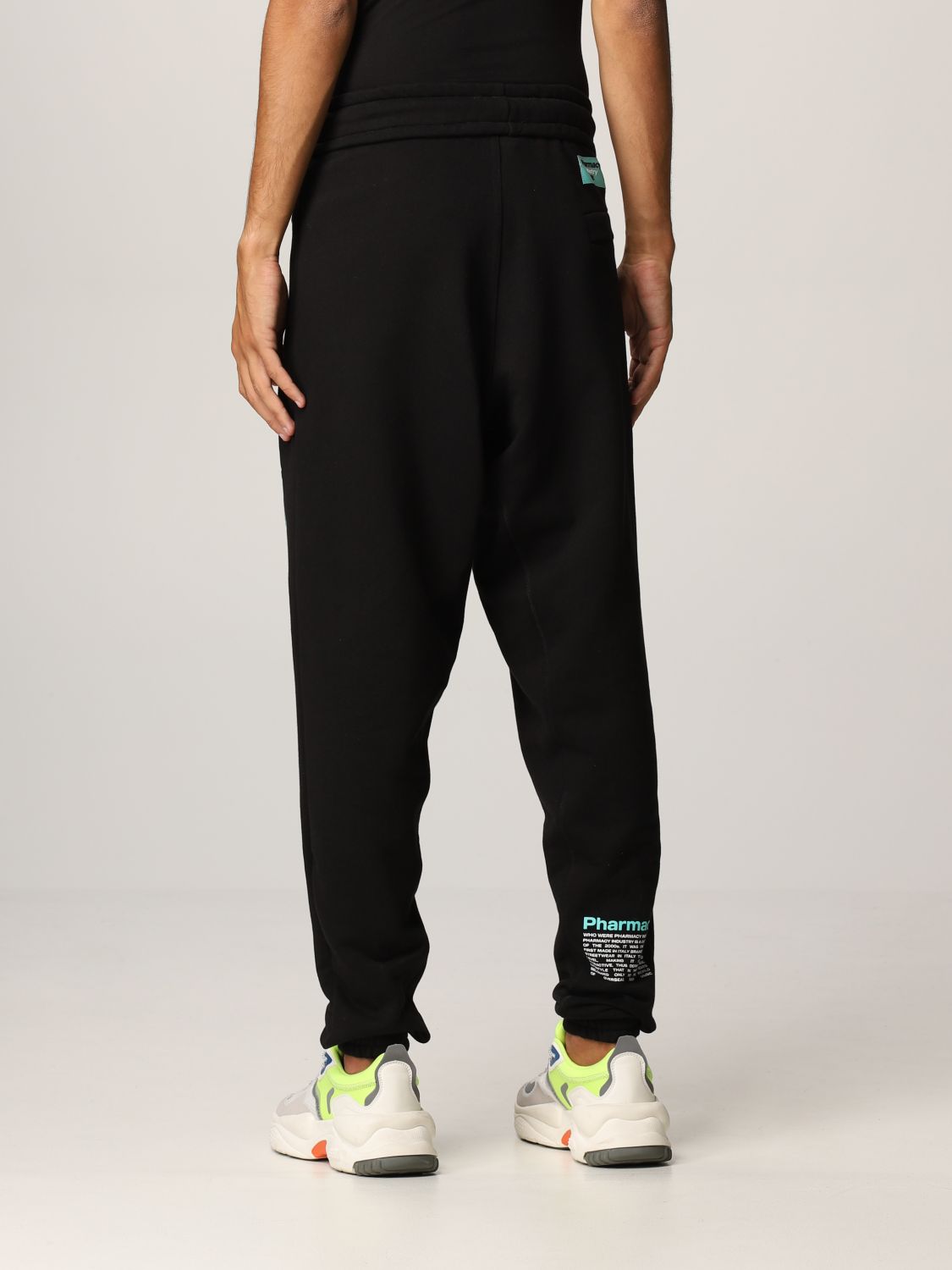 Pantalon noir en coton — Pharmacy Industry