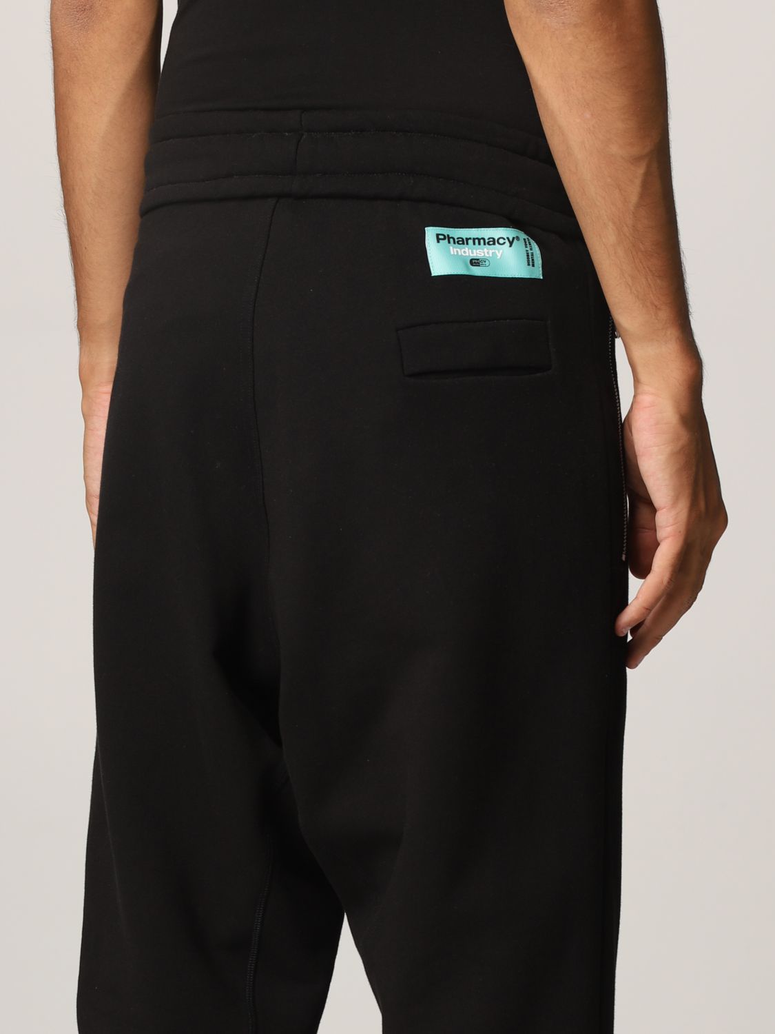 Pantalon noir en coton — Pharmacy Industry